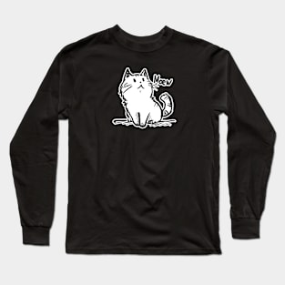 A sneaky cat 06 Long Sleeve T-Shirt